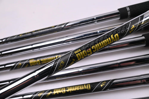 Ping i500 Irons / 4-PW / White Dot / Regular Flex Dynamic Gold Mid 100 R300