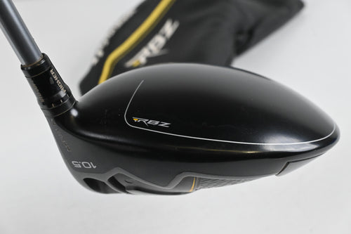 Taylormade RBZ Black Driver / 10.5 Degree / Regular Flex Matrix Ozik White Tie X4
