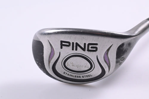 Ladies Ping Rhapsody #5 Hybrid / 26 Degree / Ladies Flex Ping Graphite Shaft