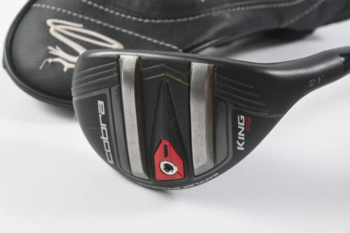 Cobra King F9 #4 Hybrid / 21 Degree / Stiff Flex Fujikura Atmos Black 7 Shaft