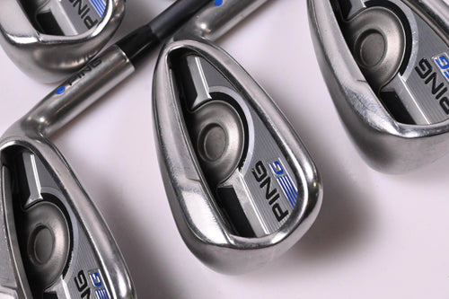 Ping G Series Irons / 6-PW / Blue Dot / Regular Flex Ping CFS 70 Shafts