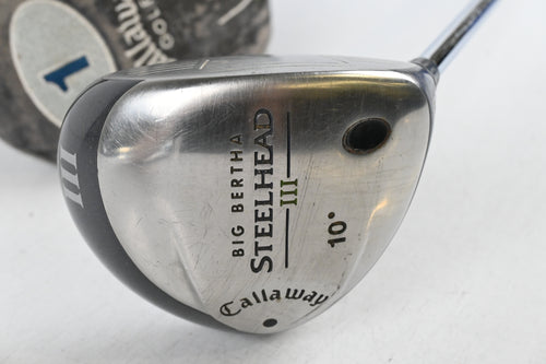 Callaway Steelhead III Driver / 10 Degree / Uniflex Callaway Steelhead III