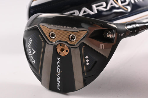 Callaway Paradym Triple Diamond #3 Wood / 15 Degree / Stiff Flex Kai'li White 70