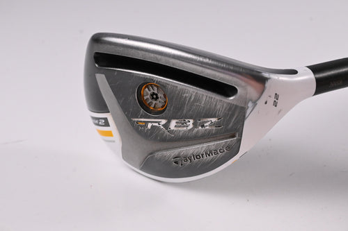 Taylormade RBZ Stage 2 #4 Hybrid / 22 Degree / Regular Flex Rocketfuel 65 Shaft
