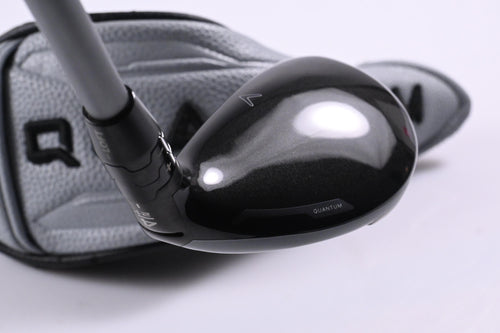 Callaway Quantum Max #4 Hybrid / 21 Degree / Stiff Flex Denali Silver 70 Shaft