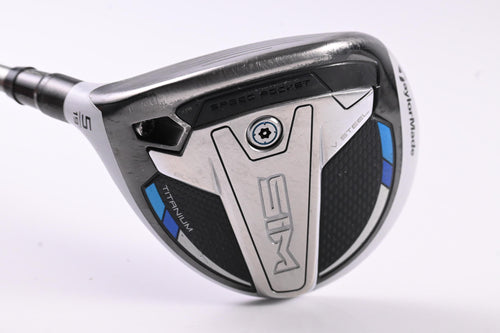 Left Hand Taylormade SIM Ti #5 Wood / 19 Degree / Stiff Flex Helium Blue 5 Shaft