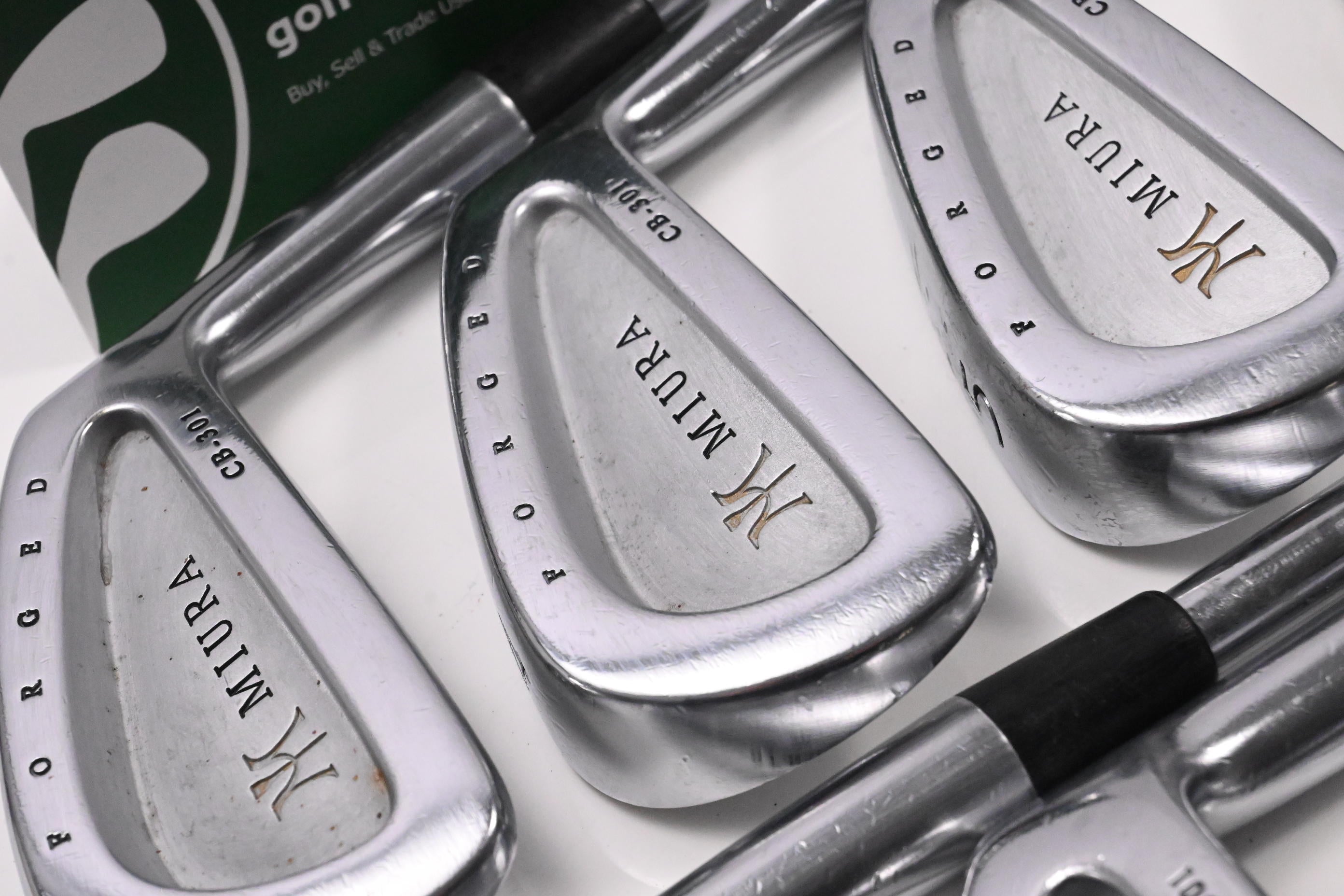 7p Miura Giken PP 9001 5 6 7 8 9 Pw Aw Set di ferri RH DG S200 AMT 7p Miura Giken PP 9001 5 6 7 8 9 Pw Aw Set di ferri RH DG S200 AMT