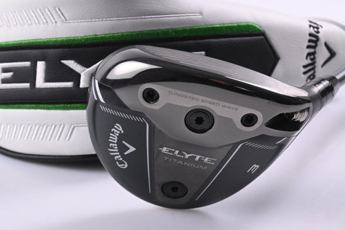 Callaway Elyte Ti #3 Wood / 15 Degree / Stiff Flex Denali Charcoal 60 Shaft