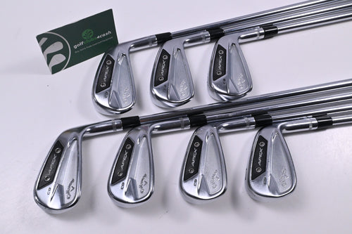 Callaway Apex CB 24 Irons / 4-PW / X-Flex Project X Rifle Shafts