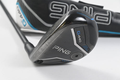 Left Hand Ping G440 #4 Hybrid / 23 Degree / Regular Flex Ping Alta CB Blue 70