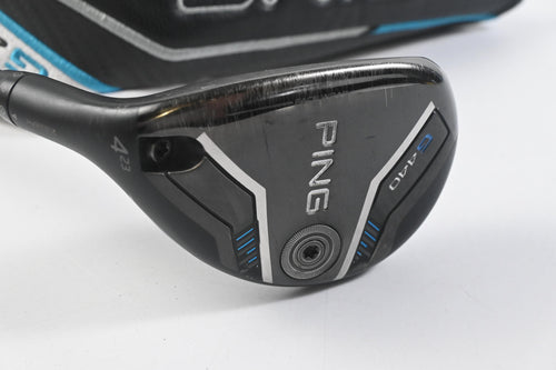 Left Hand Ping G440 #4 Hybrid / 23 Degree / Regular Flex Ping Alta CB Blue 70