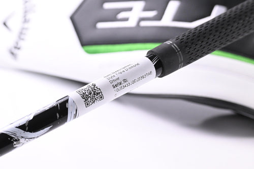 Callaway Elyte Triple Diamond Driver / 9 Degree / X-Flex Kai'li White 60 Shaft