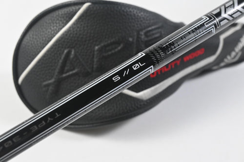 Callaway Apex UW 24 #3 Hybrid / 19 Degree / Stiff Flex MMT Black 70 Shaft