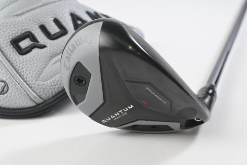 Callaway Quantum Max OS #4 Hybrid / 20 Degree / Regular Flex Denali Frost Silver