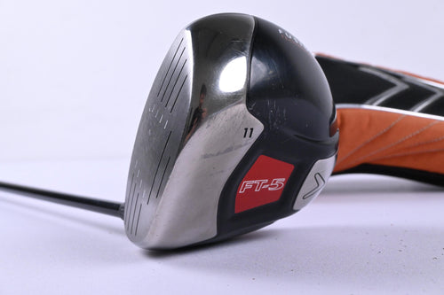 Left Hand Callaway FT-5 Driver / 11 Degree / Regular Flex Fujikura E Fit-On 150
