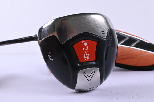 Left Hand Callaway FT-5 Driver / 11 Degree / Regular Flex Fujikura E Fit-On 150