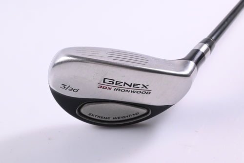Nickent Genex 3DX #3 Hybrid / 20 Degree / Regular Flex Nickent 75 Shaft