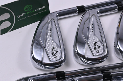 Callaway Elyte Irons / 4-PW+GW+AW / Regular Flex Dynamic Gold Mid 90 R300 Shafts