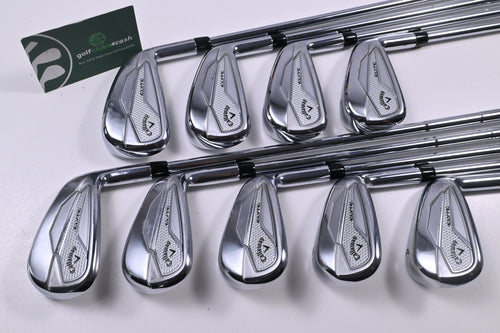 Callaway Elyte Irons / 4-PW+GW+AW / Regular Flex Dynamic Gold Mid 90 R300 Shafts