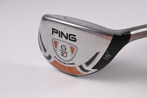 Ping G10 #3 Hybrid / 18 Degree / Regular Flex Ping TFC 129 Shaft