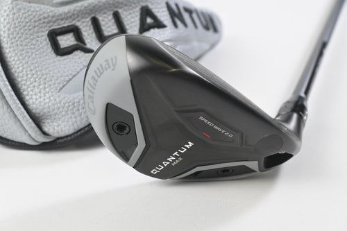 Callaway Quantum Max #5 Hybrid / 24 Degree / Regular Flex Denali Frost Silver 60