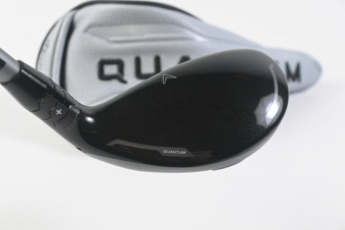 Callaway Quantum Max #5 Hybrid / 24 Degree / Regular Flex Denali Frost Silver 60
