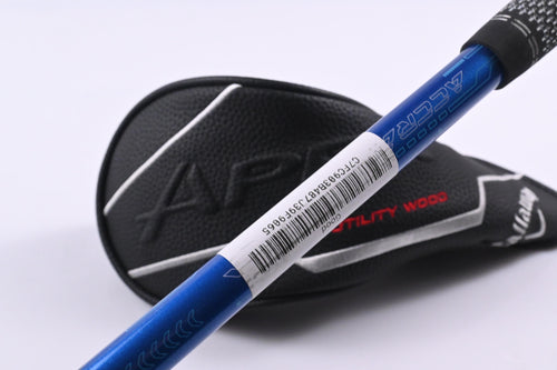 Callaway Apex UW 2025 #3 Hybrid / 19 Degree / Stiff Flex ACCRA FX Blue 100 Shaft