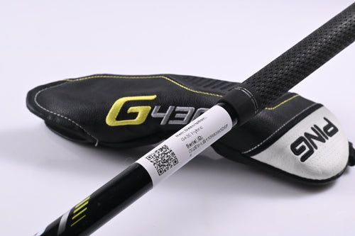 Ping G430 #4 Hybrid / 22 Degree / Regular Flex Ping Alta CB Black 70 Shaft