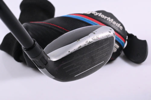 Left Hand Taylormade M4 #3 Hybrid / 19 Degree / Senior Flex Fujikura Atmos Red 5