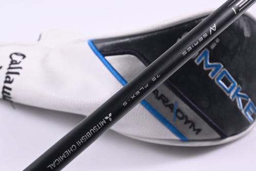 Callaway Paradym Ai Smoke Max #3 Wood / 15 Degree / Stiff Flex Tensei AV Blue 75