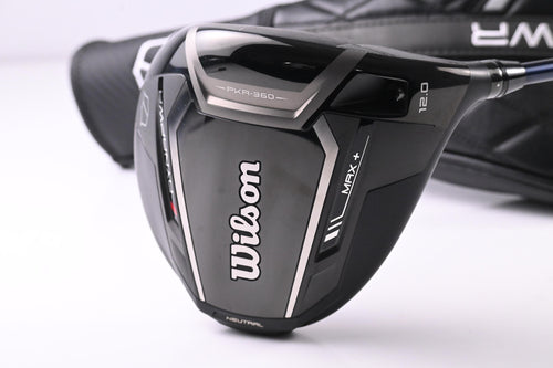 Wilson DYNAPWR Max+ Driver / 12 Degree / Stiff Flex Fujikura Ventus TR Blue 5