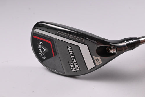 Callaway Big Bertha 2023 #4 Hybrid / 21 Degree / Stiff Flex RCH 65 Shaft