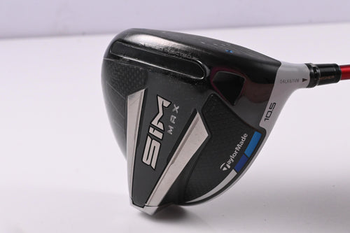 Taylormade SIM Max Driver / 10.5 Degree / Regular Flex Fujikura Ventus Red 5