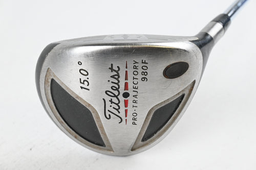 Titleist 980 F #3 Wood / 15 Degree / Regular Flex Dynamic Gold R300 Steel Shaft