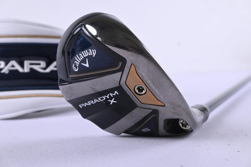 Callaway Paradym X #6 Hybrid / 27 Degree / Regular Flex HZRDUS Gen4 Silver 65