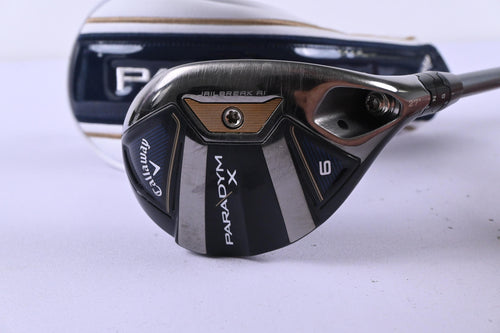 Callaway Paradym X #6 Hybrid / 27 Degree / Regular Flex HZRDUS Gen4 Silver 65