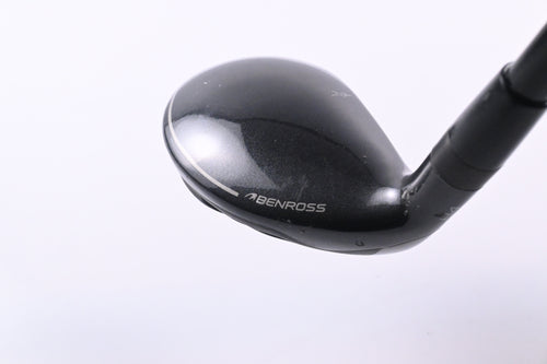 Left Hand Benross Aero X #4 Hybrid / 24 Degree / Regular Flex Ventus Black 5