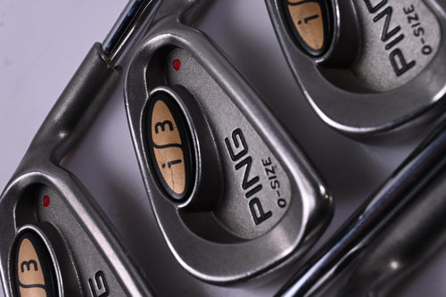 Ping i3 O-Size Irons / 3-PW / Red Dot / Stiff Flex Ping JZ Shafts