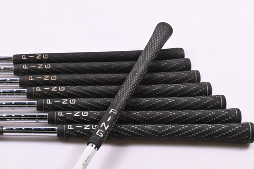 Ping i3 Irons / 3-PW / Blue Dot / Stiff Flex Ping JZ Shafts