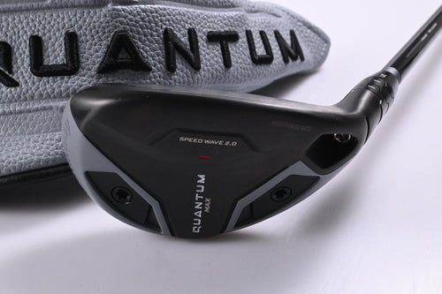 Callaway Quantum Max #5 Hybrid / 24 Degree / Regular Flex Denali Frost Silver 60