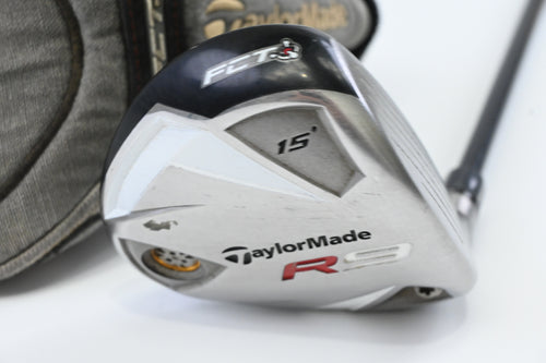 Taylormade R9 #3 Wood / 15 Degree / Stiff Flex Tour AD Pershing 55 Shaft