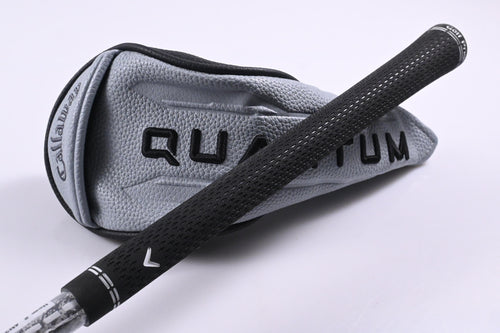 Callaway Quantum Max #5 Hybrid / 24 Degree / Regular Flex Denali Frost Silver 60