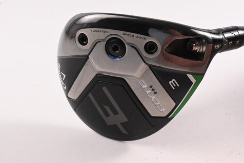 Callaway Elyte Triple Diamond #3 Wood / 15 Degree / Stiff Flex Tensei 1K Black 75
