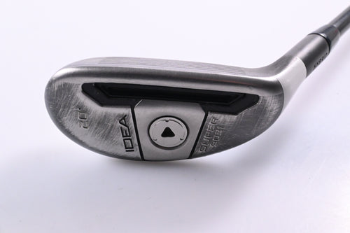Adams Idea Super #4 Hybrid / 20 Degree / X-Flex Mitsubishi Diamana Black D+ 82