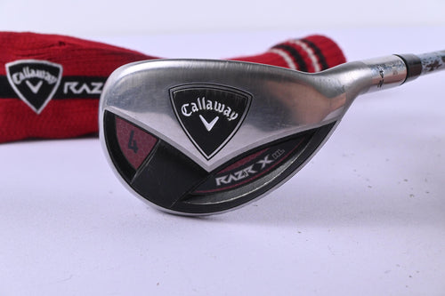 Callaway RAZR X HL #4 Hybrid / 24 Degree / Regular Flex Callaway 65 Shaft