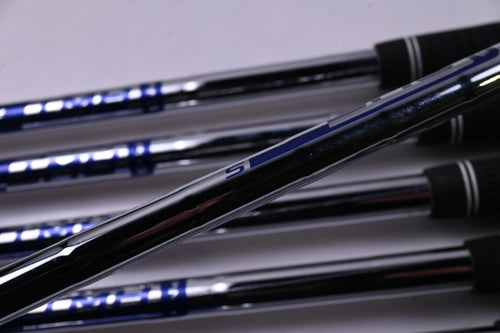 Ping G425 Irons / 5-PW+GW+SW / Blue Dot / Stiff Flex Ping AWT 2.0 Shafts