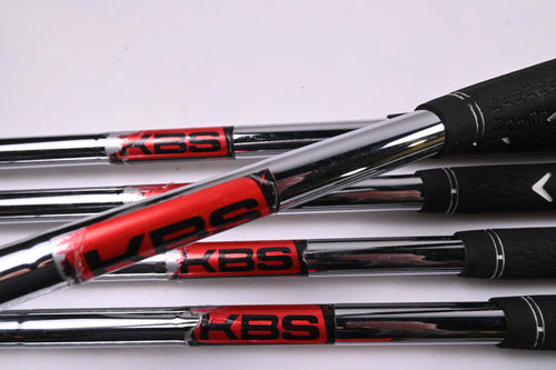 Callaway RAZR X Tour Irons / 4-PW / X-Flex KBS Tour Shafts