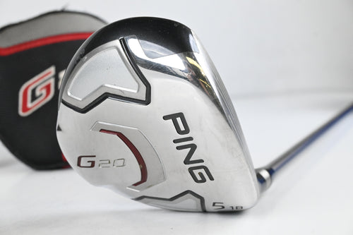 Ping G20 #5 Wood / 18 Degree / Regular Flex Ping TFC 169 F Tour Shaft