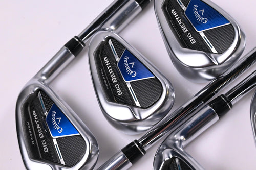 Callaway Big Bertha B21 Irons / 6-PW+SW / Regular Flex KBS MAX CT 80 Shafts