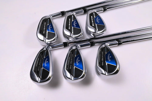 Callaway Big Bertha B21 Irons / 6-PW+SW / Regular Flex KBS MAX CT 80 Shafts
